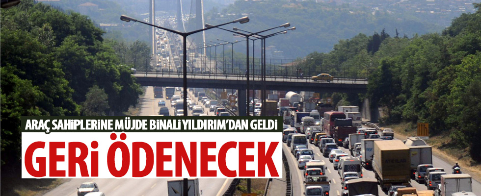 Binali Yıldırım'dan müjde!