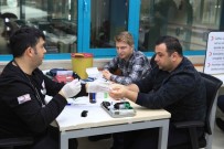 İNSAN VÜCUDU - Ulaşım AŞ Personelinden Türk Kızılayı'na Kan Bağışı