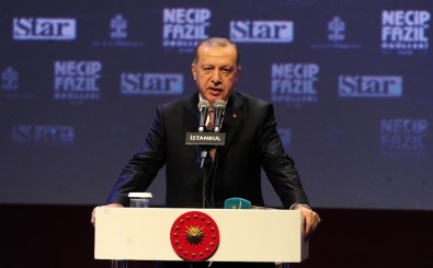 Cumhurbaşkanı Erdoğan Açıklaması 'Necip Fazıl Belli Çevrelerin Karakter Suikastına Maruz Kalmıştır'