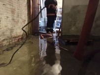 İSTINYE - (Özel) Sarıyer'de İş Yeri Olarak Kullanılan Depoyu Su Bastı