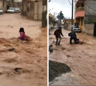 Sele Kapılan Çocuğu Böyle Kurtardılar