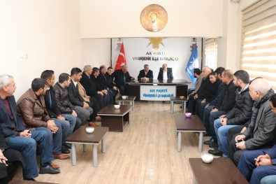 Viranşehir'de Parti Teşkilatı İle Buluştu