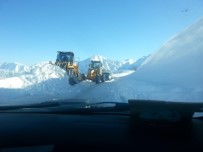 DURANKAYA - 2 Bin 800 Rakımda Karla Mücadele Çalışması