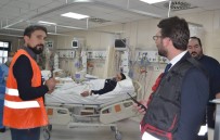 YANGIN TATBİKATI - Devlet Hastanesi'nde Nefes Kesen Yangın Tatbikatı