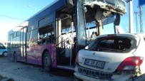 YOLCU OTOBÜSÜ - Gevaş'ta Trafik Kazası; 6 Yaralı