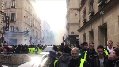 GÜNCELLEME- Fransa'da Sarı Yeleklilerin Gösterileri