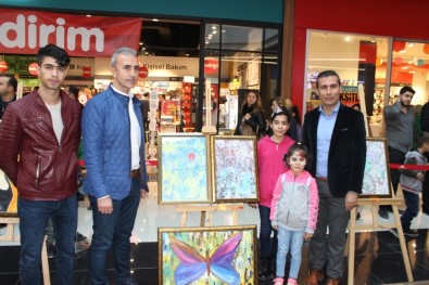 Safvan Çocuk Evlerindeki Öğrenciler Karma Resim Sergisi Açtı