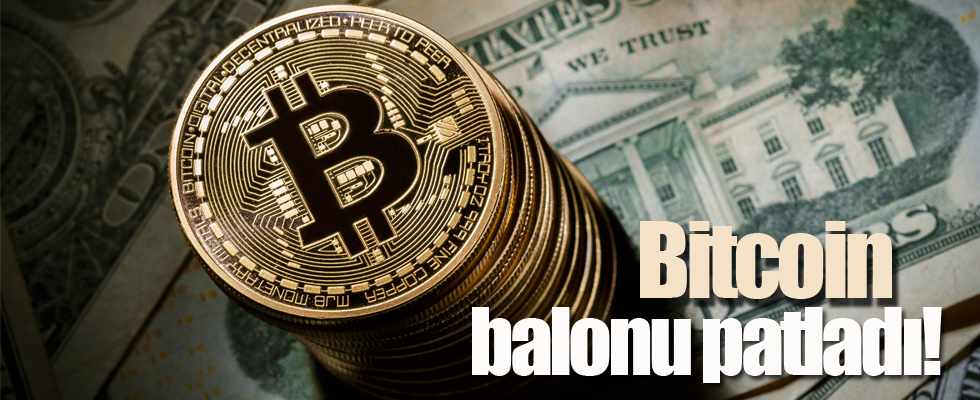 Uzmanlara göre Bitcoin balonu patladı
