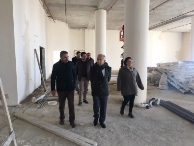 Arif Sağ'a Söz Verilmişti, Kültür Merkezi İnşaatı Hızla Yükseliyor