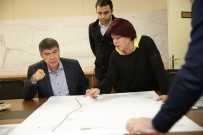 RAYLI SİSTEM - Başkan Türel, 3. Etap Raylı Sistem Çalışmalarını İnceledi