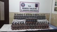 ŞAIR EŞREF - Denizli'de 104 Litre Kaçak Viski Ele Geçirildi