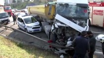 HAFRİYAT KAMYONU - (Düzeltme) TEM Otoyolu'nda Kazada Ağır Yaralanan Polis Memuru Şehit Oldu