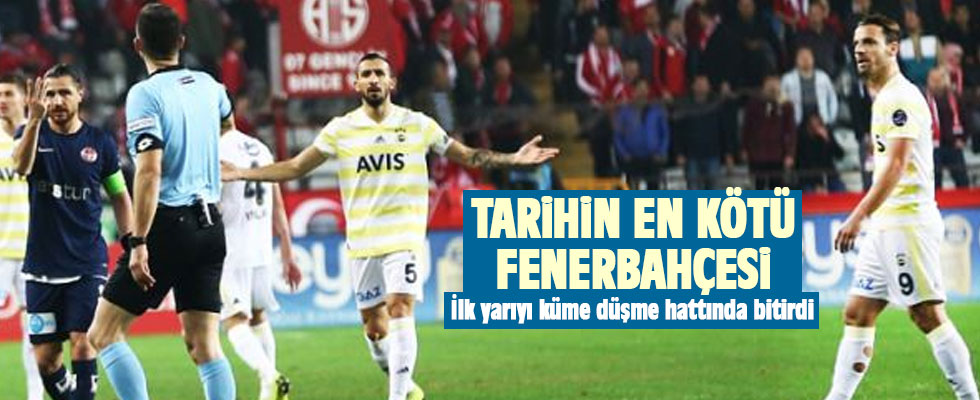 Fenerbahçe deplasmanda yine kazanamadı