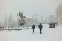 KÖPEK YAVRUSU - Malazgirt'te Kar Yağışı