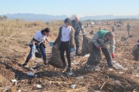 BOĞAZKENT - Öğrenciler Doğada Çöp Topladı