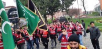KIRMIZI GÜL - Osmanlı Ocakları FOX Tv Önüne Siyah Çelenk Bıraktı