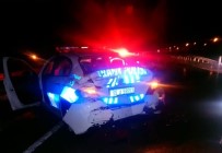 FERHAT AVCI - Samsun'da Tır Polis Aracına Çarptı Açıklaması 2 Polis Yaralı