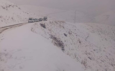 Siirt'te Kar Yolları Kapattı