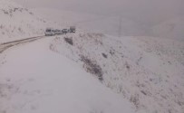 SARıYAPRAK - Siirt'te Kar Yolları Kapattı
