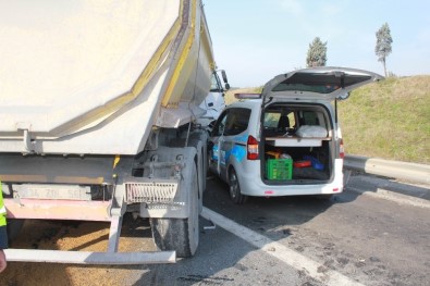 TEM Otoyolu'nda Feci Kaza Açıklaması 1 Polis Şehit