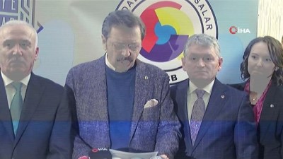 TOBB Başkanı Hisarcıklıoğlu Açıklaması 'Ekonomimizde Olumlu Gelişmeler Var'