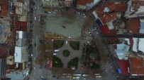 UĞUR POLAT - Başkan Polat, Yeni Kent Meydanı Çalışmalarını İnceledi
