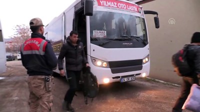 Erzincan'da 40 Düzensiz Göçmen Yakalandı