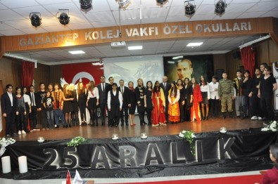 Gaziantep Kolej Vakfında 25 Aralık'a Muhteşem Kutlama