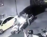 HALİDE EDİP ADIVAR - (ÖZEL) İstanbul'un Göbeğinde Motosiklet Hırsızlığı Kamerada