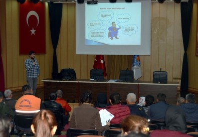 Akdeniz Belediyesi Personeline İş Güvenliği Eğitimi