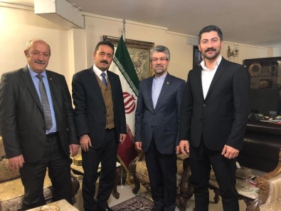 Almaz, İran Başkonsolosu Soltanzadeh'i Ziyaret Etti
