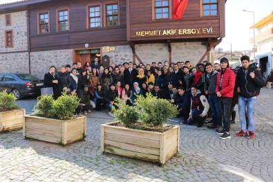 ÇOMÜ TÖMER Öğrencilerinden Mehmet Akif Ersoy Müze Evi'ne Ziyaret