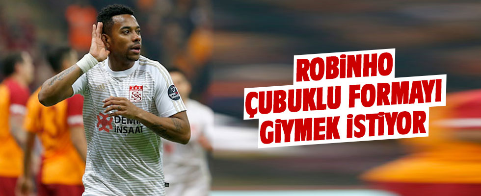 Robinho Galatasaray'a transfer olmak istiyor