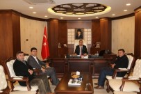 VAN GÖLÜ - Seyehat Acenteleri Yetkililerinden Vali Akbıyık'a Ziyaret Tti