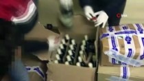 İÇKİ ŞİŞESİ - Yılbaşı Öncesi Evde Sahte İçki İmalatına Jandarma Baskını
