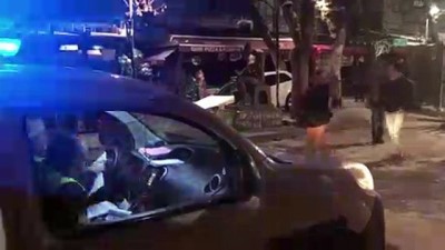 Başkentte Araç Trafiğine Kapalı Caddeye Giren Alkollü Sürücü Kaza Yaptı