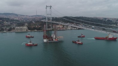Dev Petrol Platformu 15 Temmuz Şehitler Köprüsü'nden Geçti