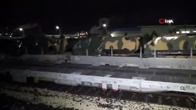 Gaziantep'e Askeri Araç Sevkiyatı Sürüyor