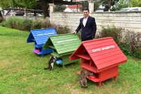 YAĞMURLU - Kepez'den Parklara Kedi Evi