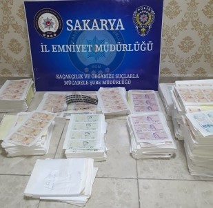 Sakarya'da 1 Milyon 819 Bin 200 TL Sahte Para Ele Geçirildi