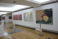 MEHMET ÖZEN - Sanatçı Sergisi Almanya'da Tedavi Gördüğü İçin Sergisi Arkadaşları Tarafından Açıldı