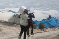 ÇADIR KENT - Suriyeli Türkmenlere Gıda Yardımı