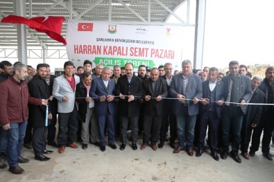 Harran'da Çok Amaçlı Semt Pazarının Açılışı Gerçekleştirildi