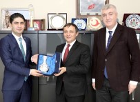 ERCIYES - MHP Milletvekili Özdemir'den, ERÜ Rektörü Çalış'a Ziyaret