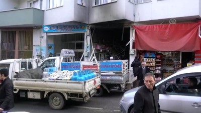 Trabzon'da Tüp Gaz Bayisindeki Patlama