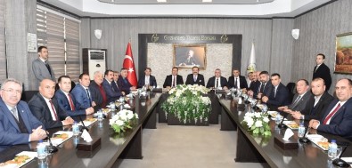 GTB, TOBB Başkanı Hisarcıklıoğlu'nu Ağırladı