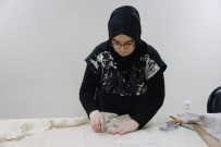 DEPREM BÖLGESİ - İnşaat Mühendisi Kadın, Yaşadığı Stresi El Sanatları Kursunda Atıyor