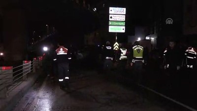 Şişli'de Otomobil Viyadükten Düştü Açıklaması 3 Yaralı