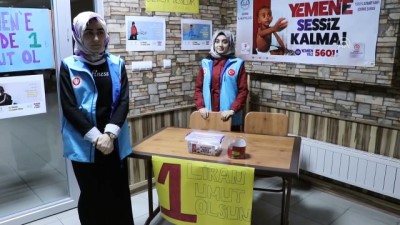 Üniversitelilerden Yemen'e Yardım Kampanyası