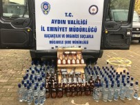 VOTKA - Aydın'da 149 Şişe Kaçak İçki Ele Geçirildi